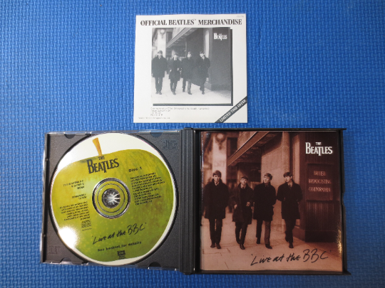 The BEATLES, Live at the BBC, The BEATLES Cd, The Beatles Album, Rock Cd, Pop Music Cd, The Beatles Lp, 1994 Compact Disc