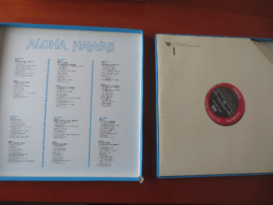 READERS DIGEST, Aloha HAWAII, 6 Records, Readers Digest Lp, Hawaiian Records, Hawaiian Music, Hawaiian Songs, 1978 Records