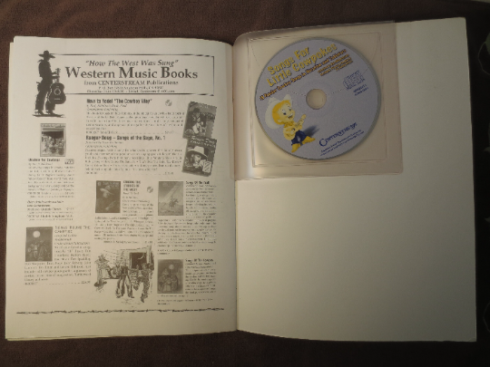 Vintage Books, LITTLE COWPOKES, SHEET Music, Music Books, Children's Songs,, Kids Music, Kids Songs, Kids Music, Kids Sheet Music