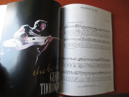 Vintage Book, GEORGE THOROGOOD, ANTHOLOGY, Sheet Music, Music Books, Guitar Sheet Music, Piano Sheet Music, Rock Music, Vintage Music Book