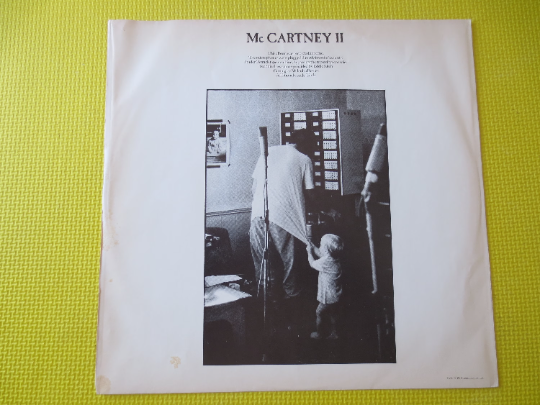 PAUL McCARTNEY, McCARTNEY 2, Vintage Vinyl, Vinyl Records, Beatles Records, Record Vinyl, Vinyl Albums, lps, 1980 Records