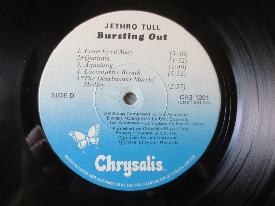 JETHRO TULL, 2 Records, LIVE Albums, Jethro Tull Records, Jethro Tull Albums, Vinyl lps, lps, Rock Record, 1978 Records