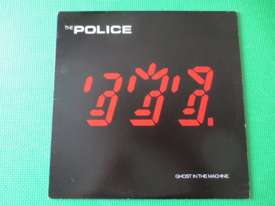 The POLICE, The GHOST in the MACHINE, The Police Record, The Police Album, The Police Lp, Rock Record, Rock Lp, 1981 Record