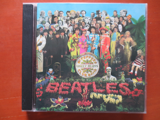 The BEATLES, Sgt PEPPER, The BEATLES Cd, Sgt Pepper Cd, The Beatles Lp, The Beatles Album, John Lennon Cd, 1987 Compact Disc