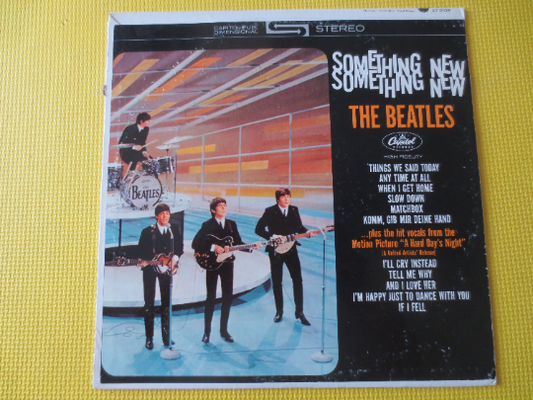 The BEATLES, SOMETHING NEW, The Beatles Albums, Beatles Record, Beatles Vinyl, Beatles Lp, Vintage Beatles, 1971 Records