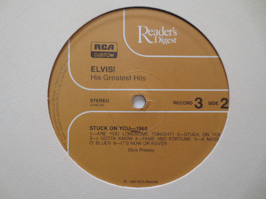 ELVIS PRESLEY, 7 RECORDS, Readers Digest Lps, Elvis Records, Elvis Vinyl, Vinyl Record, Elvis Album, Vinyl lp, 1983 Records