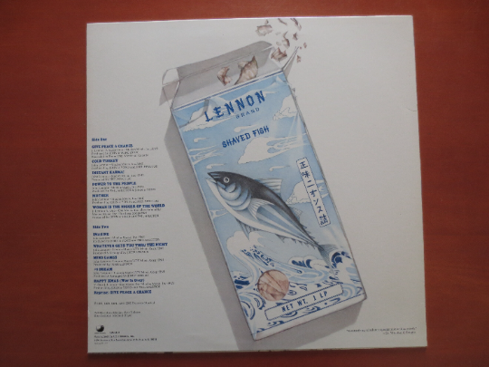 JOHN LENNON Record, SHAVED Fish, John Lennon, John Lennon Album, John Lennon Vinyl, John Lennon Lp, Vinyl, 1975 Records