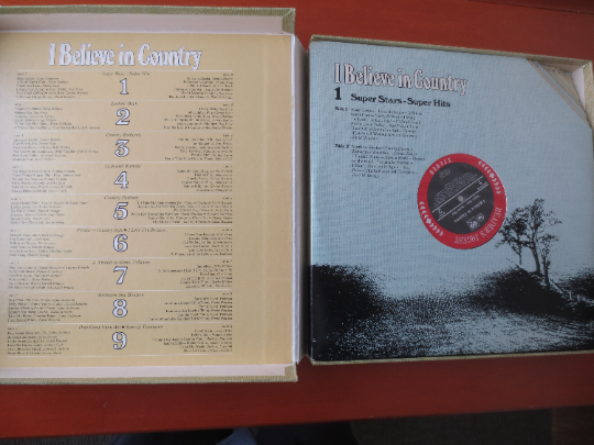 CLASSIC COUNTRY, I BELIEVE in Country, 9 Record Box Set, Readers Digest, Record, Vinyl Record, Country Vinyl, Vinyl, Albums