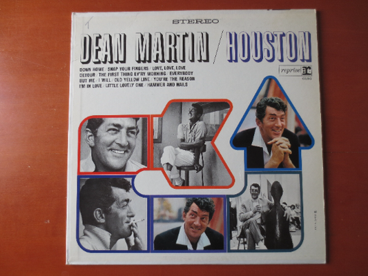 Vintage Records, DEAN MARTIN, HOUSTON, Dean Martin Albums, Dean Martin Records, Dean Martin Houston, Vintage Vinyl, Vinyl, 1965 Records