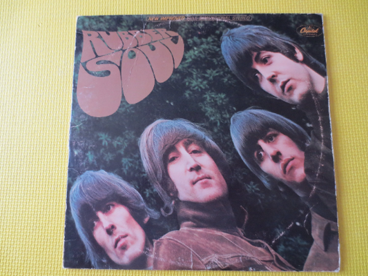 The BEATLES, RUBBER SOUL, The Beatles Album, Beatles Records, The Beatles Vinyl, Vintage Vinyl, Vinyl Records, 1966 Records