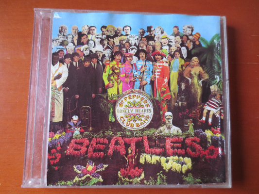 The BEATLES, Sgt PEPPER, The BEATLES Cd, Sgt Pepper Cd, The Beatles Lp, The Beatles Album, John Lennon Cd, 1987 Compact Disc