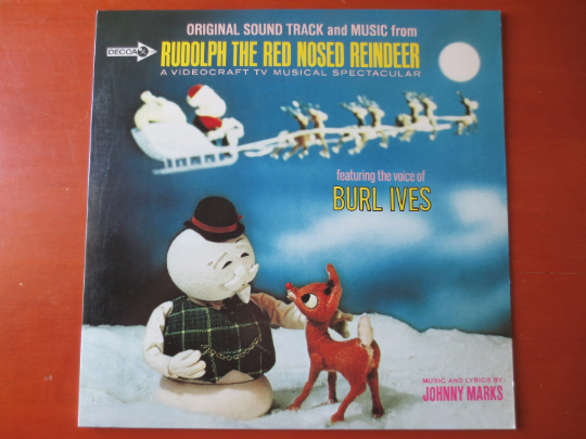 RUDOLPH the RED NOSED Reindeer, Christmas Record, Childrens Album, Christmas Album, Christmas Vinyl, Vinyl Lp, 1964 Records