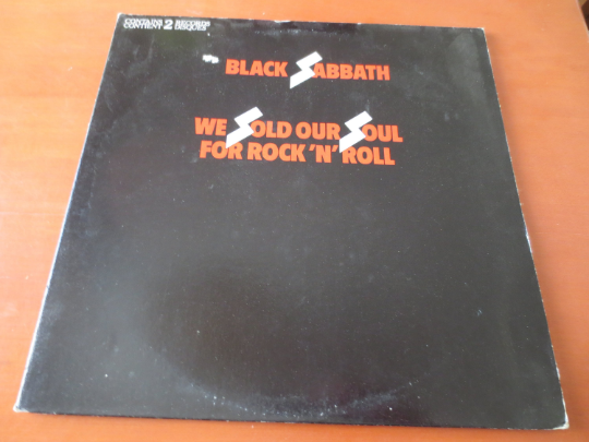 BLACK SABBATH, We Sold Our Soul, BLACK Sabbath Record, Black Sabbath Album, Ozzy Osbourne Lp, Vinyl Records, 1975 Records