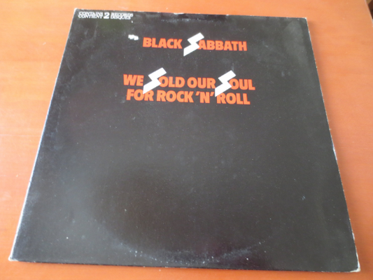 BLACK SABBATH, We Sold Our Soul, BLACK Sabbath Record, Black Sabbath Album, Ozzy Osbourne Lp, Vinyl Records, 1975 Records