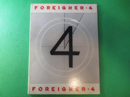 Vintage Books, FOREIGNER Book, Sheet MUSIC, Music Books, FOREIGNER Songs, Foreigner Music Book, Vintage Music Book, Rock Sheet Music