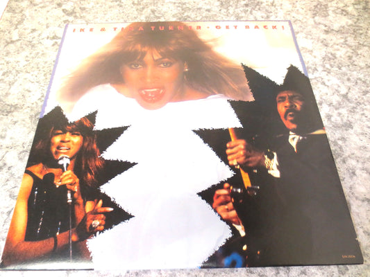 IKE & TINA TURNER, Get Back, Ike Turner Record, Tina Turner Record, Pop Records, Rock Records, Vinyl Records, Vintage Records, 1985 Records