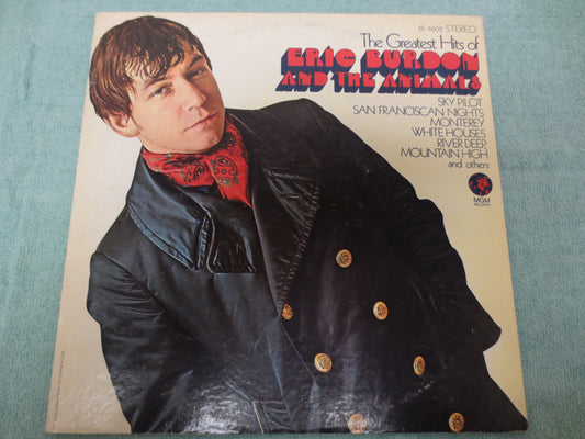 ERIC BURDON, and the ANIMALS, Greatest Hits, The Animals Records, The Animals Album, The Animals Lp, Rock Lps, 1969 Records