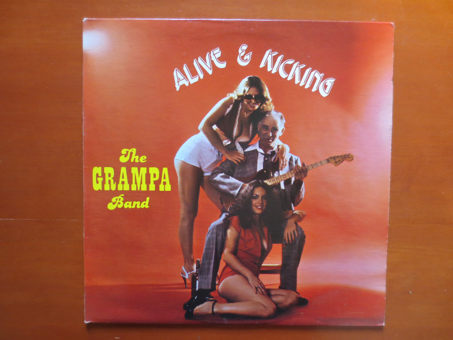 GRAMPA BAND, Alive and Kicking Lp, Grampa Band Album, Grampa Band Vinyl, Grampa Band Record, Rock Record, Lps, 1980 Records