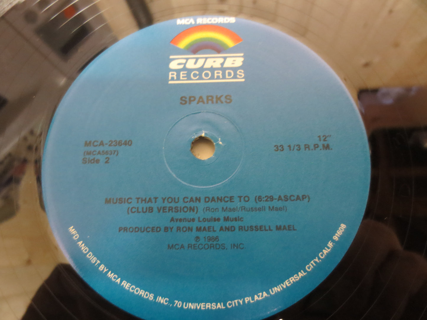 SPARKS, Music That You Can Dance To, Sparks Records, Sparks Albums, Sparks Lps, The Sparks Brothers, Vinyl Lp, 1986 Records