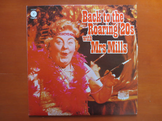 MRS MILLS, ROARING Twenties Lp, Ragtime Record, Honk Tonk Record, Ragtime Vinyl, Honky Tonk Vinyl, Vinyl, 1969 Record