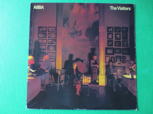 ABBA, The VISITORS, ABBA Record, Vintage Vinyl, Abba Album, Records, Vinyl Records, Pop Record, Abba Vinyl, 1981 Records