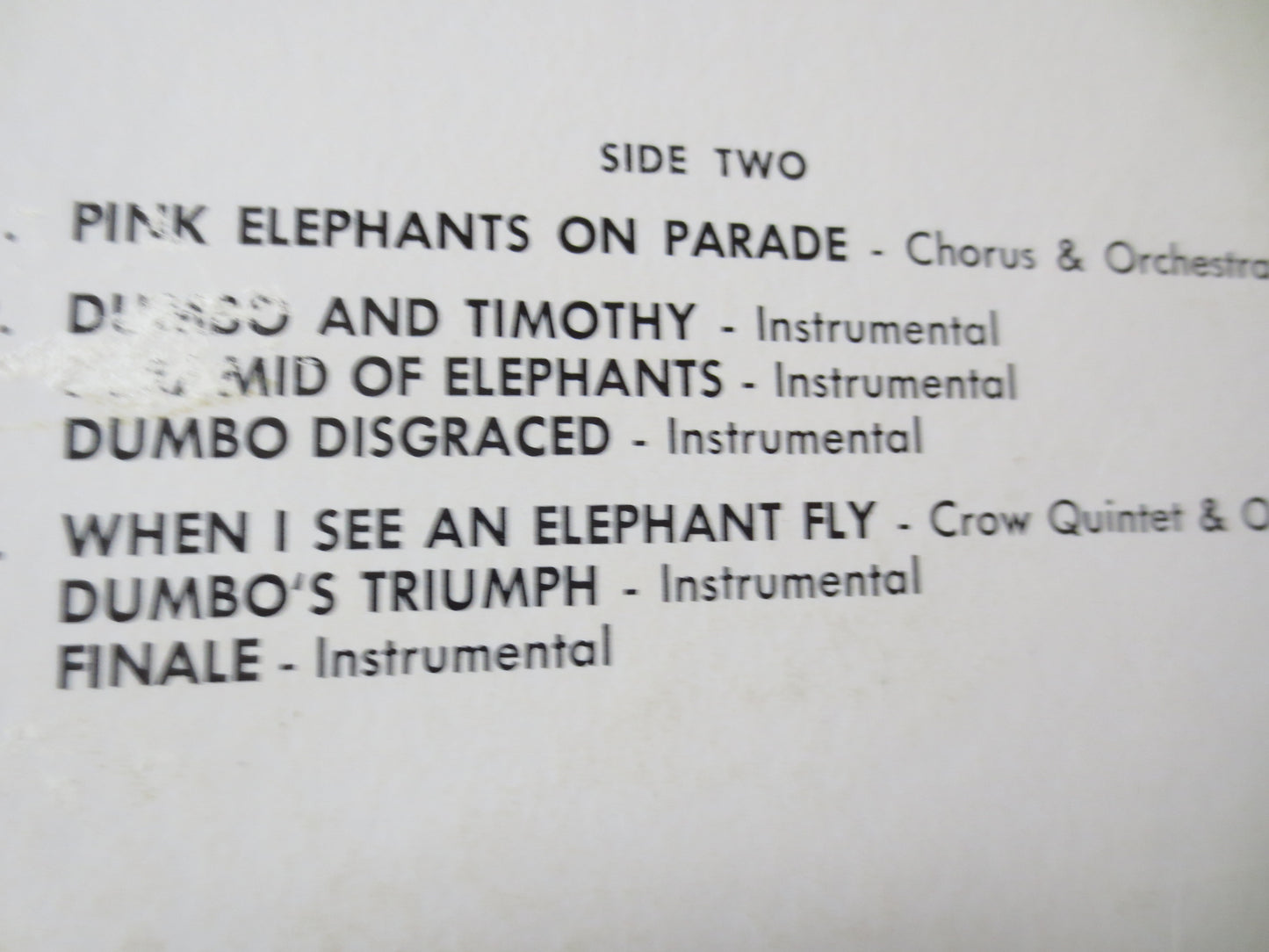 STORY of DUMBO, DISNEYLAND Records, Disney Records, Disneyland Albums, Disney Album, Disneyland Vinyl, Disney, 1959 Records