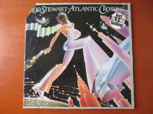 ROD STEWART, ATLANTIC Crossing, Rod Stewart Albums, Rod Stewart Vinyl, Rod Stewart Records, Lps, Vinyl Record, 1975 Records