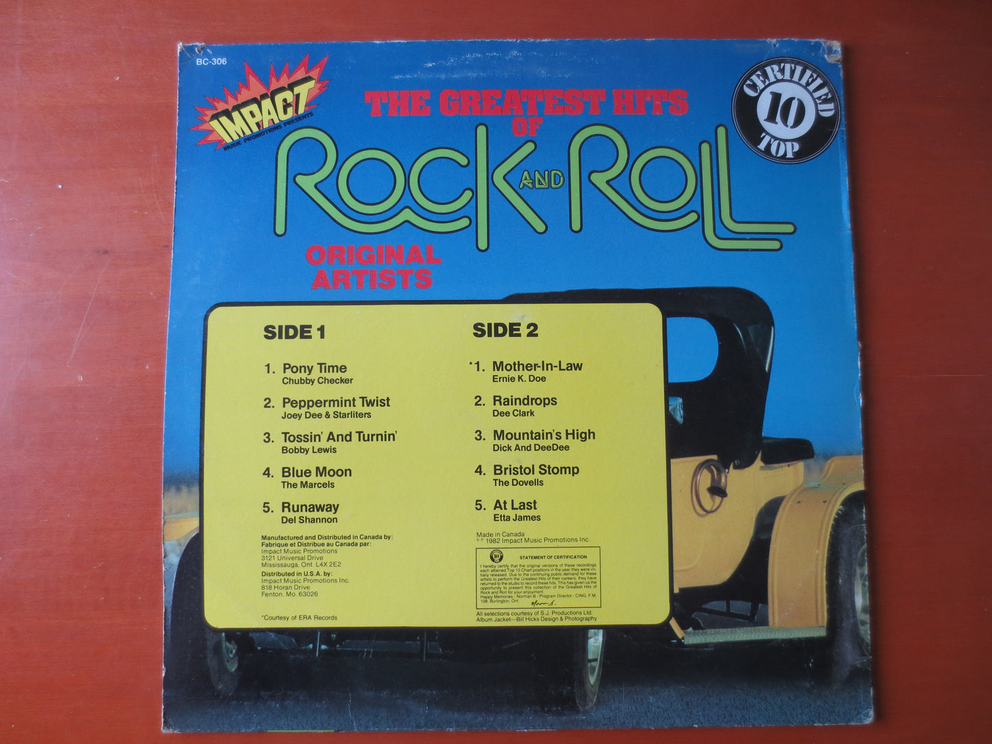 ROCK and ROLL, Volume 5, ROCK Records, Dee Clark Records, Bobby Lewis Record, Record Vinyl, lps, Vinyl Record, 1982 Records