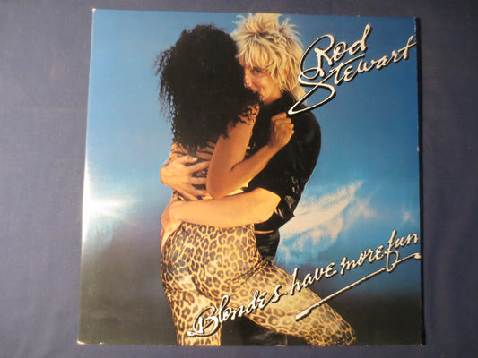 ROD STEWART, Blondes Have More FUN, Rod Stewart Albums, Rod Stewart Vinyl, Rod Stewart Lp, Records, Lp, 1978 Records