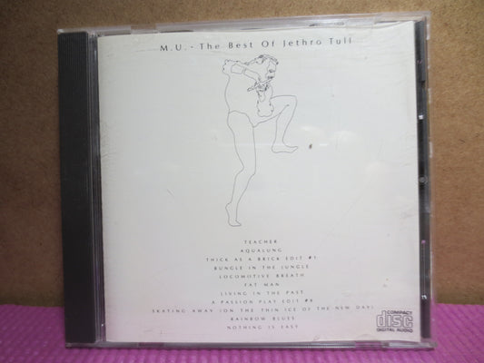 JETHRO TULL, The Best of Jethro Tull, Jethro Tull Lp, Jethro Tull Cd, Vintage Compact Disc, Rock Cd, Music Cd, Compact Discs