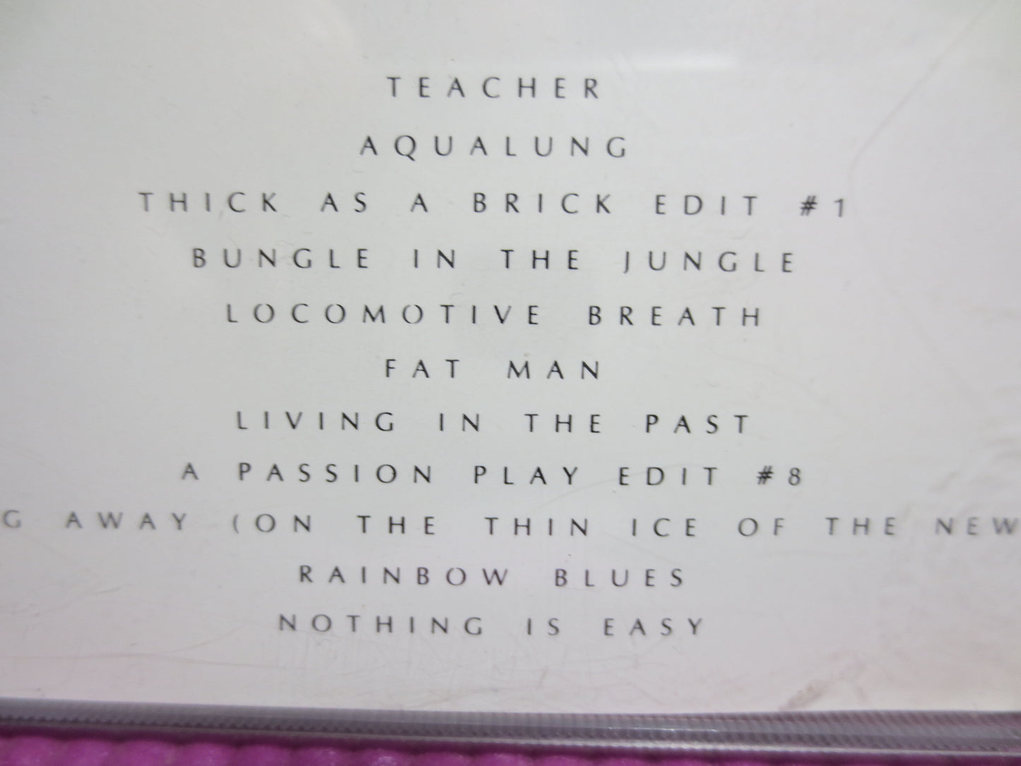 JETHRO TULL, The Best of Jethro Tull, Jethro Tull Lp, Jethro Tull Cd, Vintage Compact Disc, Rock Cd, Music Cd, Compact Discs