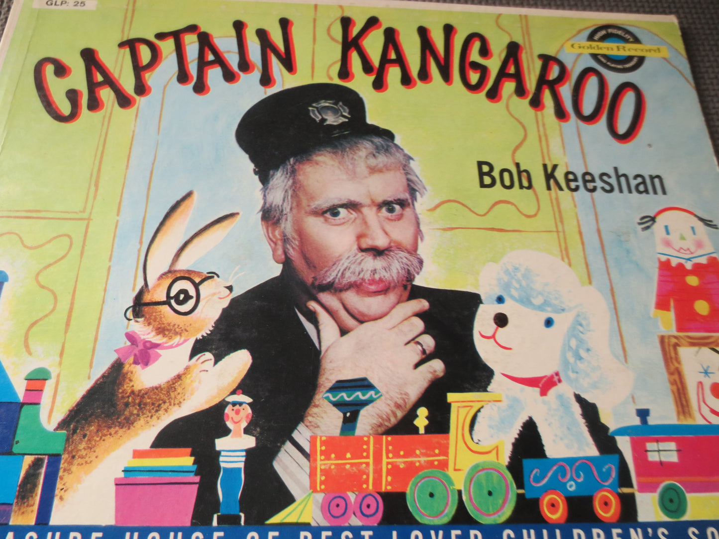 CAPTAIN KANGAROO, CHILDRENS Record, Captain Kangaroo lp, Kids Record, Childrens Album, Kids Album, Childrens lp, Kids Lp