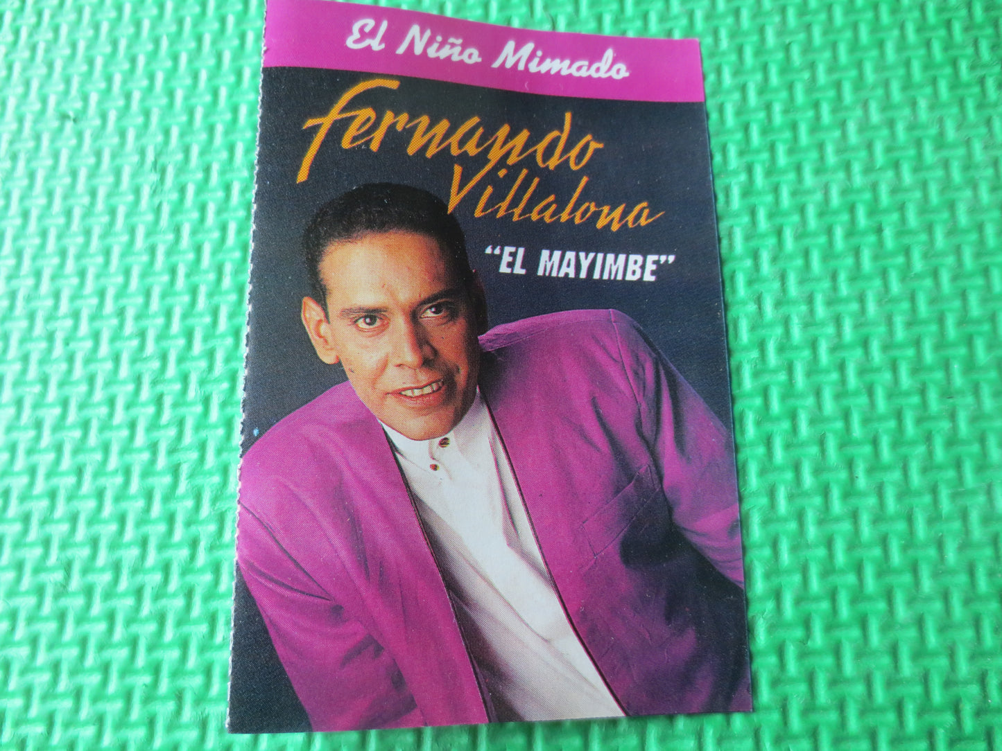 FERNANDO VILLANOVA, El NINO Mimado, El Mayimbe Album, El Mayimbe Tape, Tape Cassettes, Merengue Cassette, 1993 Cassette