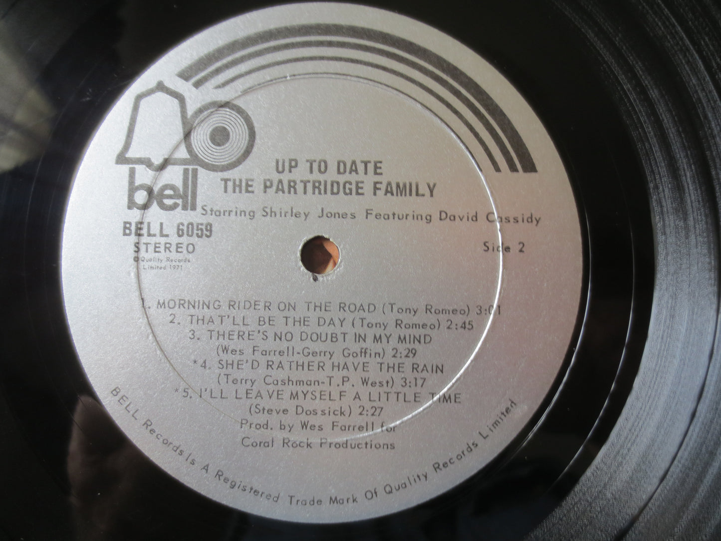 The PARTRIDGE FAMILY, Up To Date, Pop Records, Vintage Vinyl, Record Vinyl, Records, Vinyl Records, Vinyl Lp, 1971 Records