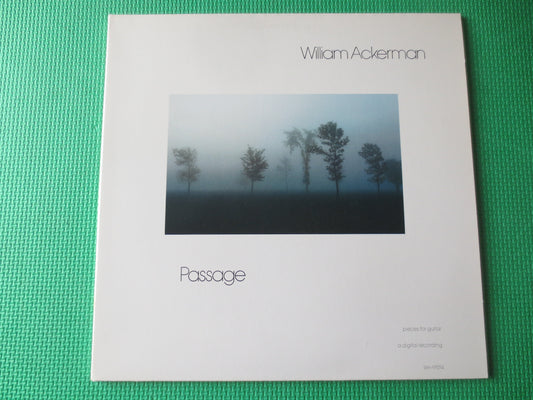 WILLIAM ACKERMAN, PASSAGE, Guitar, New Age Music, Ambient Music, New Age Albums, Lps, Vintage Vinyl, Vinyl lp, 1981 Albums