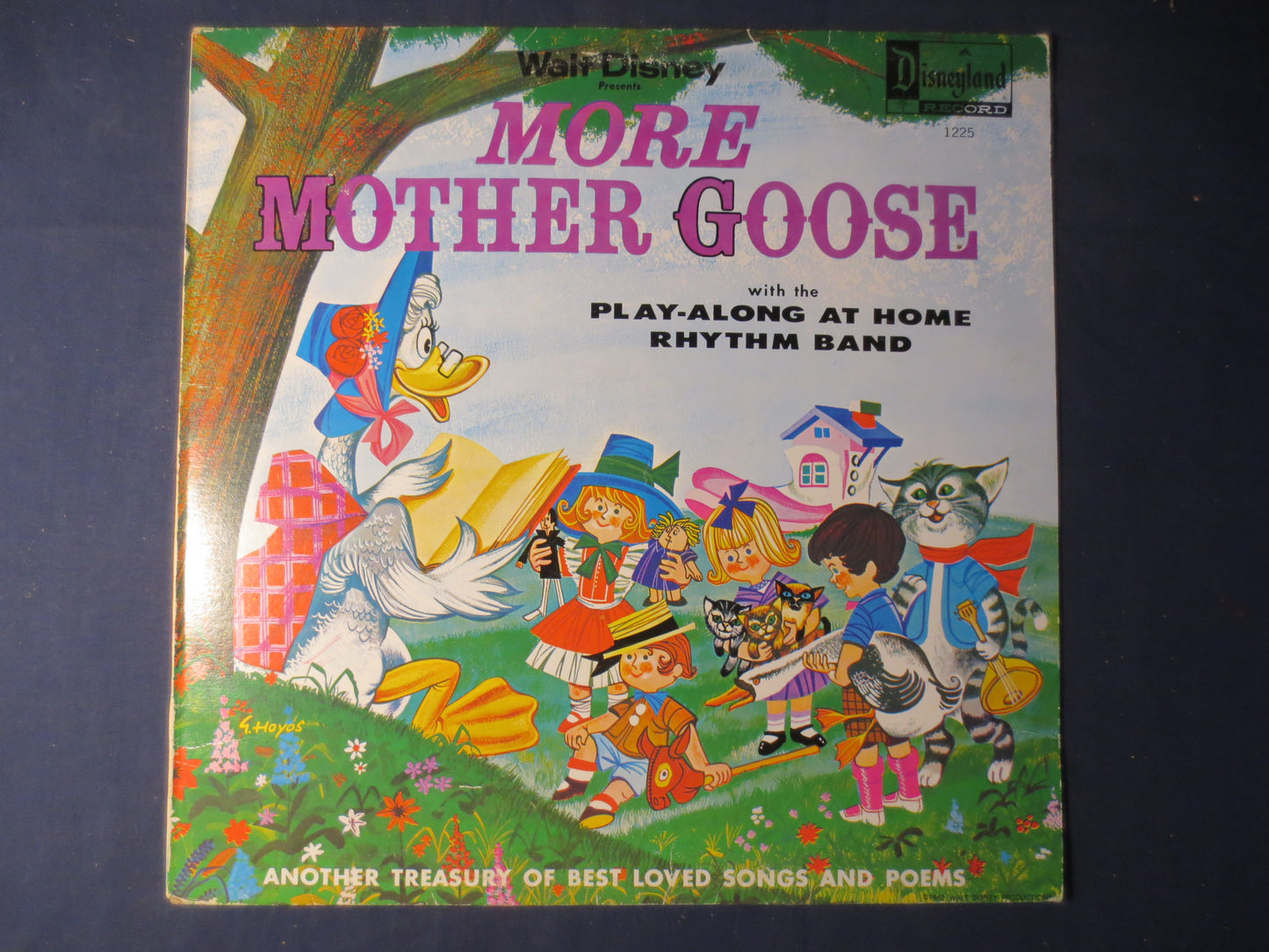 More MOTHER Goose, DISNEYLAND Records, DISNEY Records, Childrens Records, Kids Record, Disney Vinyl, 1962 Records, Records