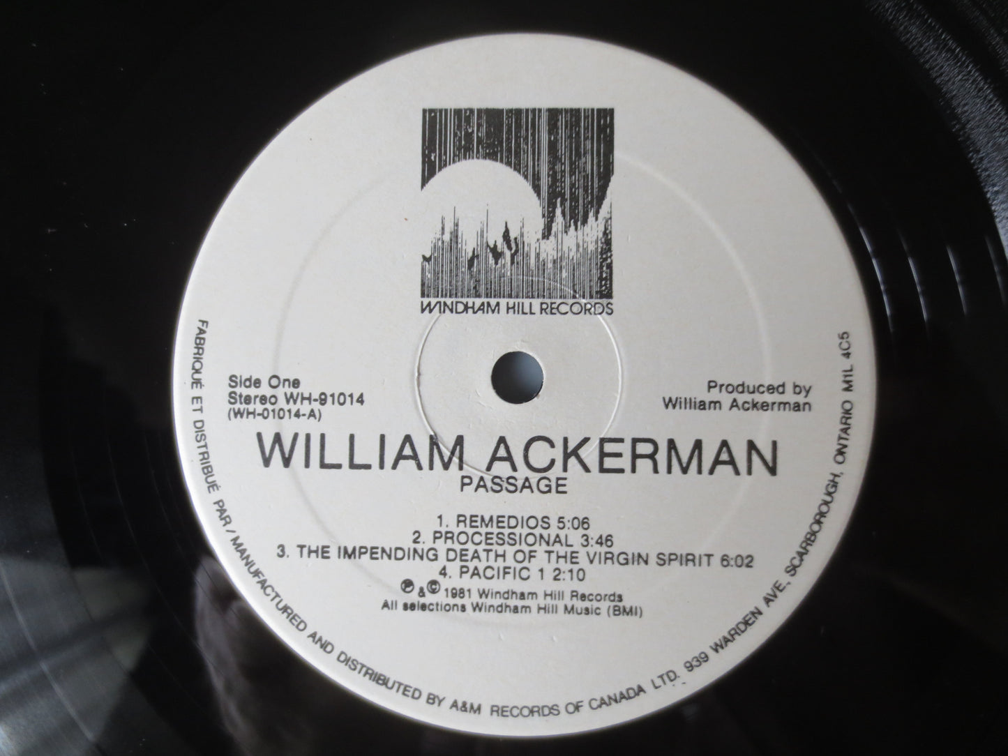 WILLIAM ACKERMAN, PASSAGE, Guitar, New Age Music, Ambient Music, New Age Albums, Lps, Vintage Vinyl, Vinyl lp, 1981 Albums