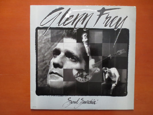 GLENN FREY Record, SOUL Searchin' Album, Glenn Frey Album, Glenn Frey Vinyl, Glenn Frey Lp, Vintage Vinyl, Lp, 1988 Records