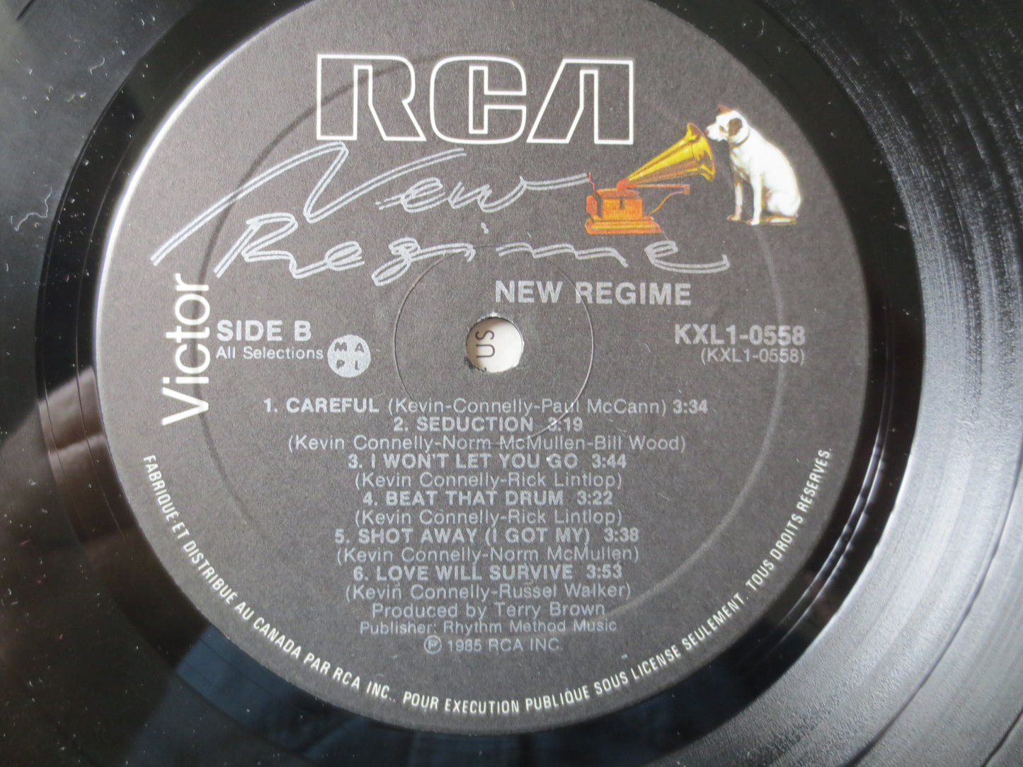 NEW REGIME, New Regime Album, New Regime Record, New Regime Lp, Vinyl Record, New Wave Record, Vinyl Album, 1985 Records