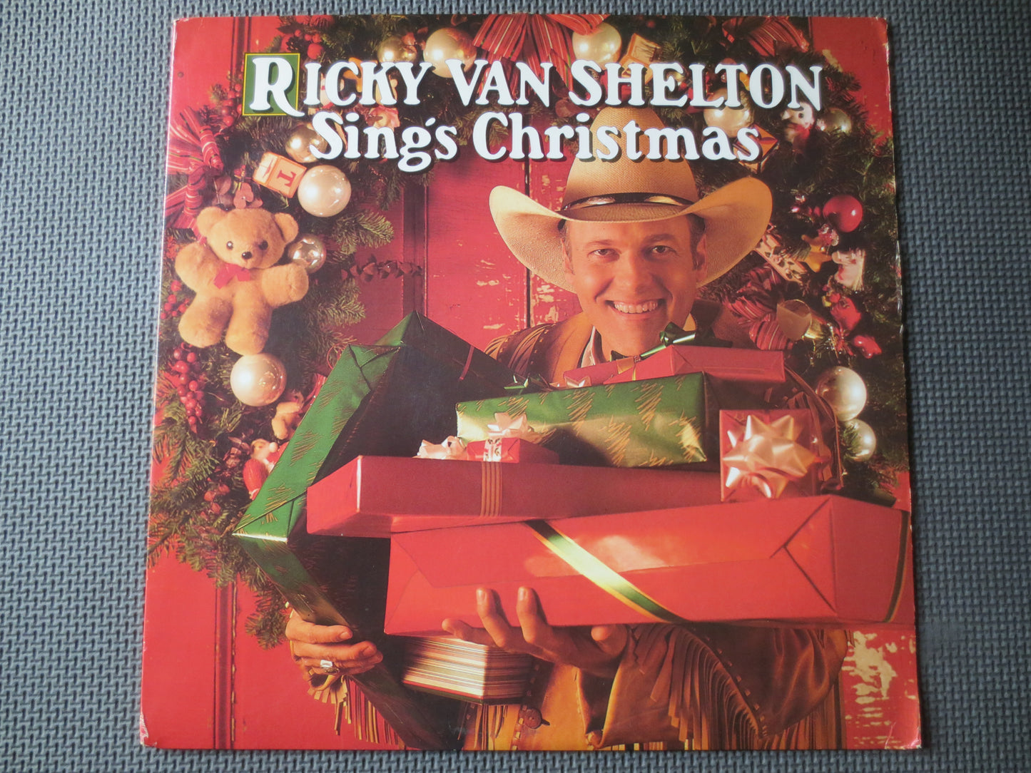 RICKY Van SHELTON, CHRISTMAS Album, Christmas Country, Christmas Record, Christmas Vinyl, Christmas Lp, Vinyl, 1989 Records