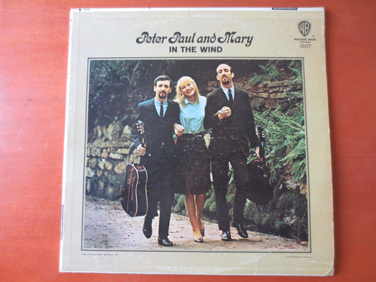 PETER PAUL and MARY, In the Wind, Folk Records, Vintage Vinyl, Records, Vinyl, Record Vinyl, Vinyl Records, 1963 Records