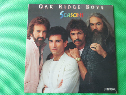 The OAK RIDGE Boys, SEASONS, Country Records, Oak Ridge Boys lps, Record Vinyl, Country Albums, lps, Vinyl, 1986 Records