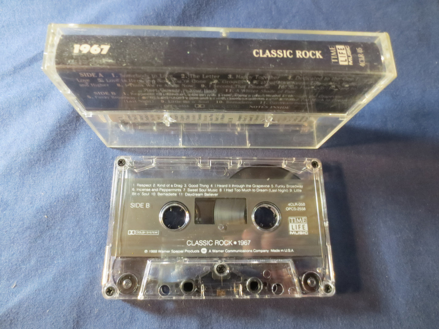 CLASSIC ROCK Tape, Time LIFE Tape, 1967 Album, 1967 Music, 1967 Song, Tape Cassette, Classic Rock Cassette, 1990 Cassette