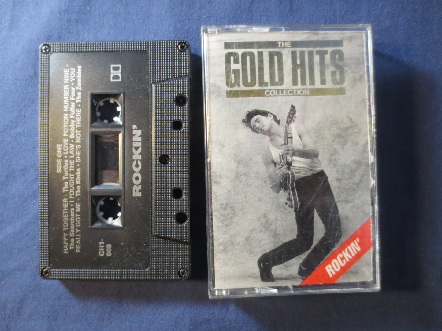 GOLD HITS Tape, ROCKIN' Tape, Rock Album, Rock Music, Rock Song, Tape Cassette, Rock Cassette, Cassette Rock, 1990 Cassette