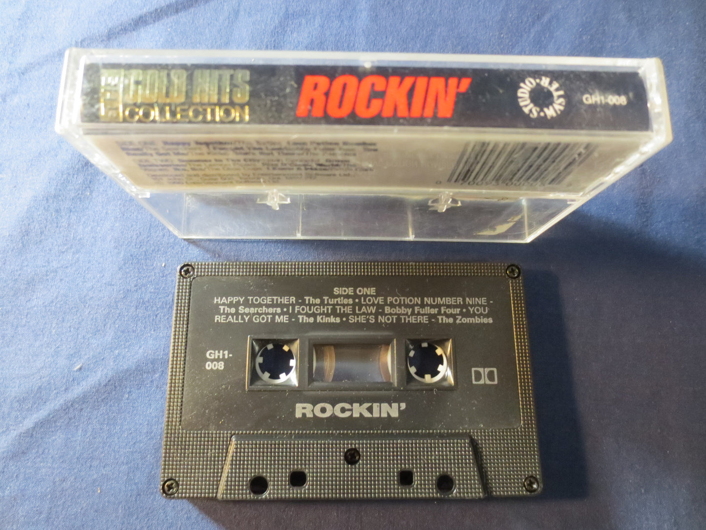 GOLD HITS Tape, ROCKIN' Tape, Rock Album, Rock Music, Rock Song, Tape Cassette, Rock Cassette, Cassette Rock, 1990 Cassette