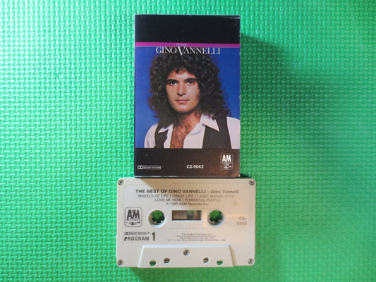 GINO VANNELLI Tape, The BEST of Tape, Gino Vannelli Album, Gino Vannelli Music, Tape Cassette, Cassette, 1977 Cassette