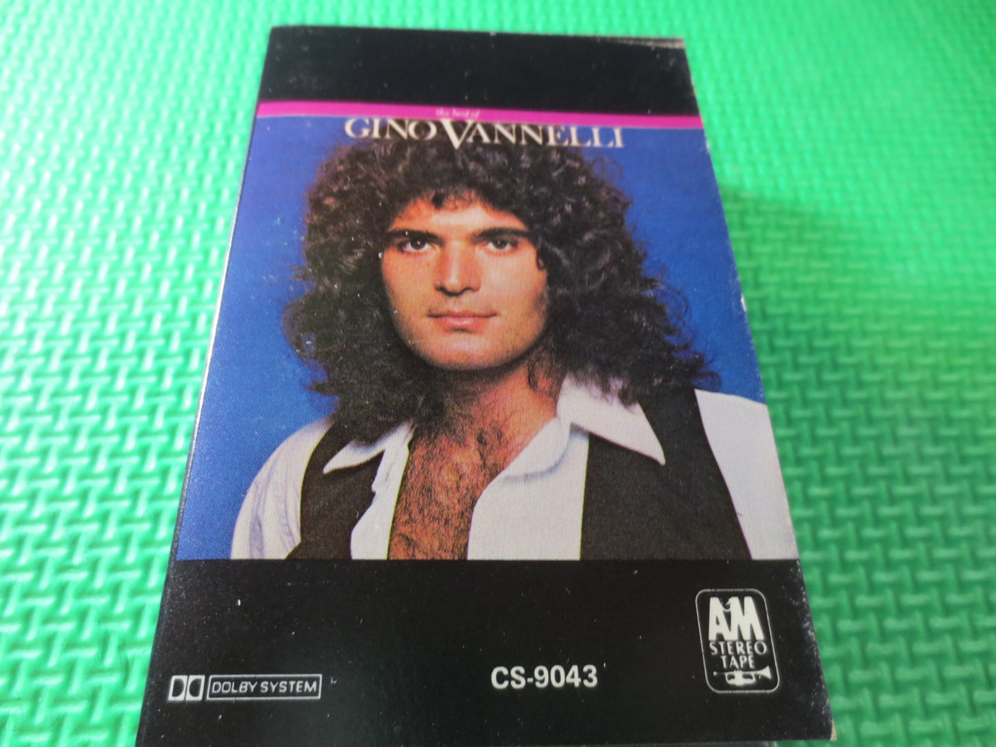 GINO VANNELLI Tape, The BEST of Tape, Gino Vannelli Album, Gino Vannelli Music, Tape Cassette, Cassette, 1977 Cassette