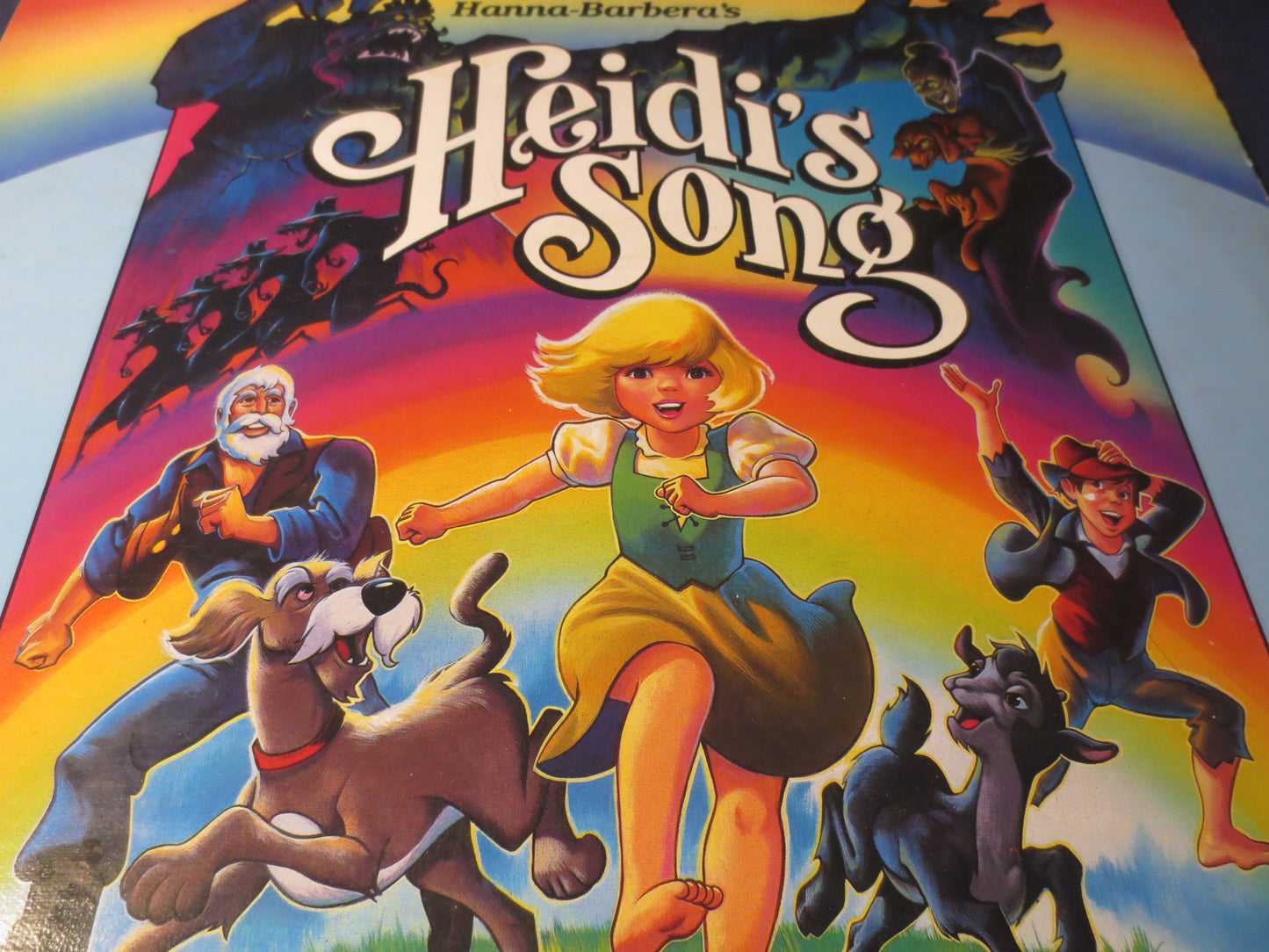 HEIDI'S SONG, Childrens Records, Movie Soundtrack, Kids Record, Child Record, Vinyl Record, Record Vinyl, Lps, 1982 Records