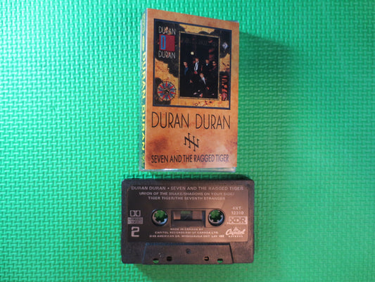 DURAN DURAN Tape, Seven and the Ragged Tiger, Duran Duran Album, Duran Duran Music, Tape Cassette, Cassette, 1983 Cassette