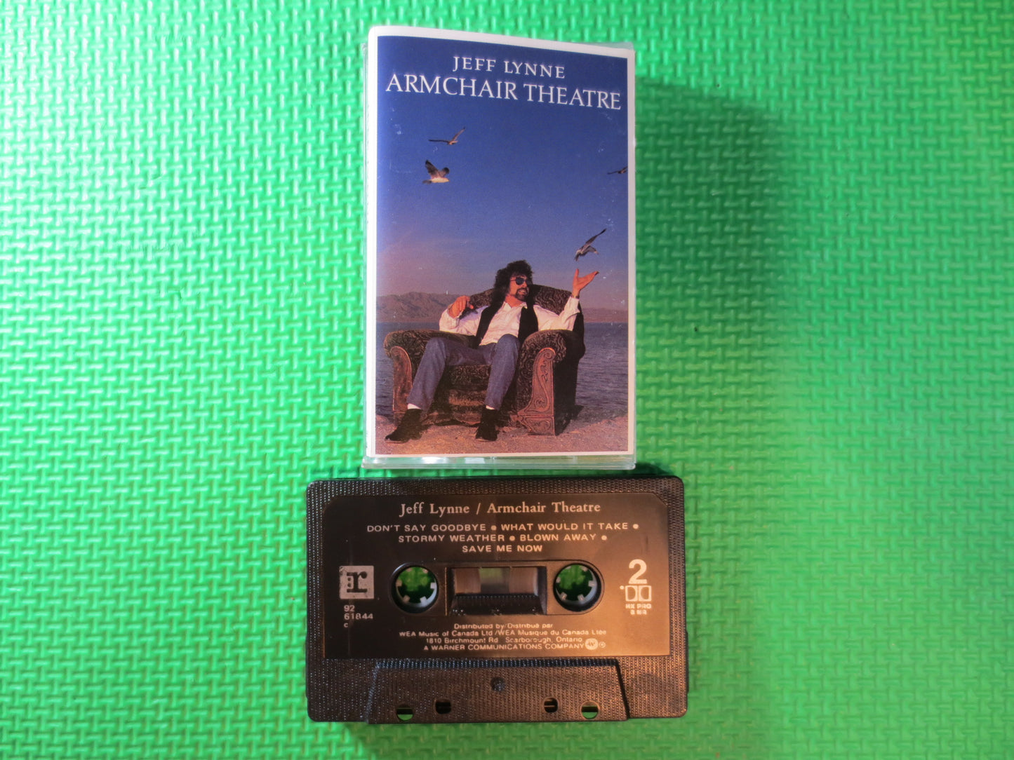 JEFF LYNNE Tape, ARMCHAIR Theatre, Jeff Lynne Album, Jeff Lynne Music, Jeff Lynne Lp, Tape Cassette, Cassette, 1990 Cassette